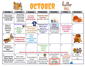 October Calendar