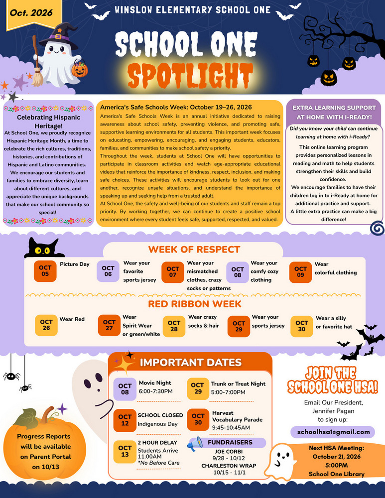 October Newsletter