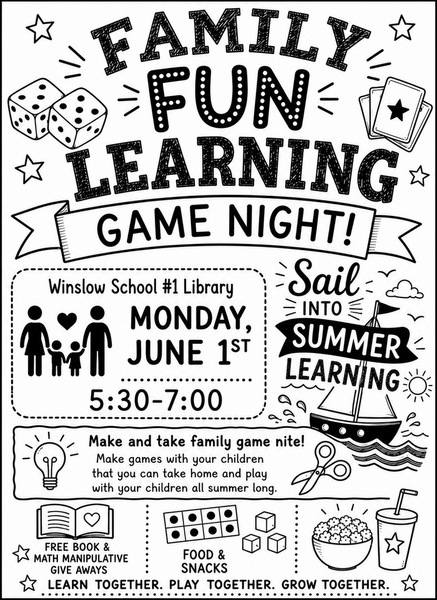 Family Fun Learning Game Night!